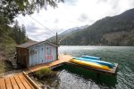 Dock with Kayaks
